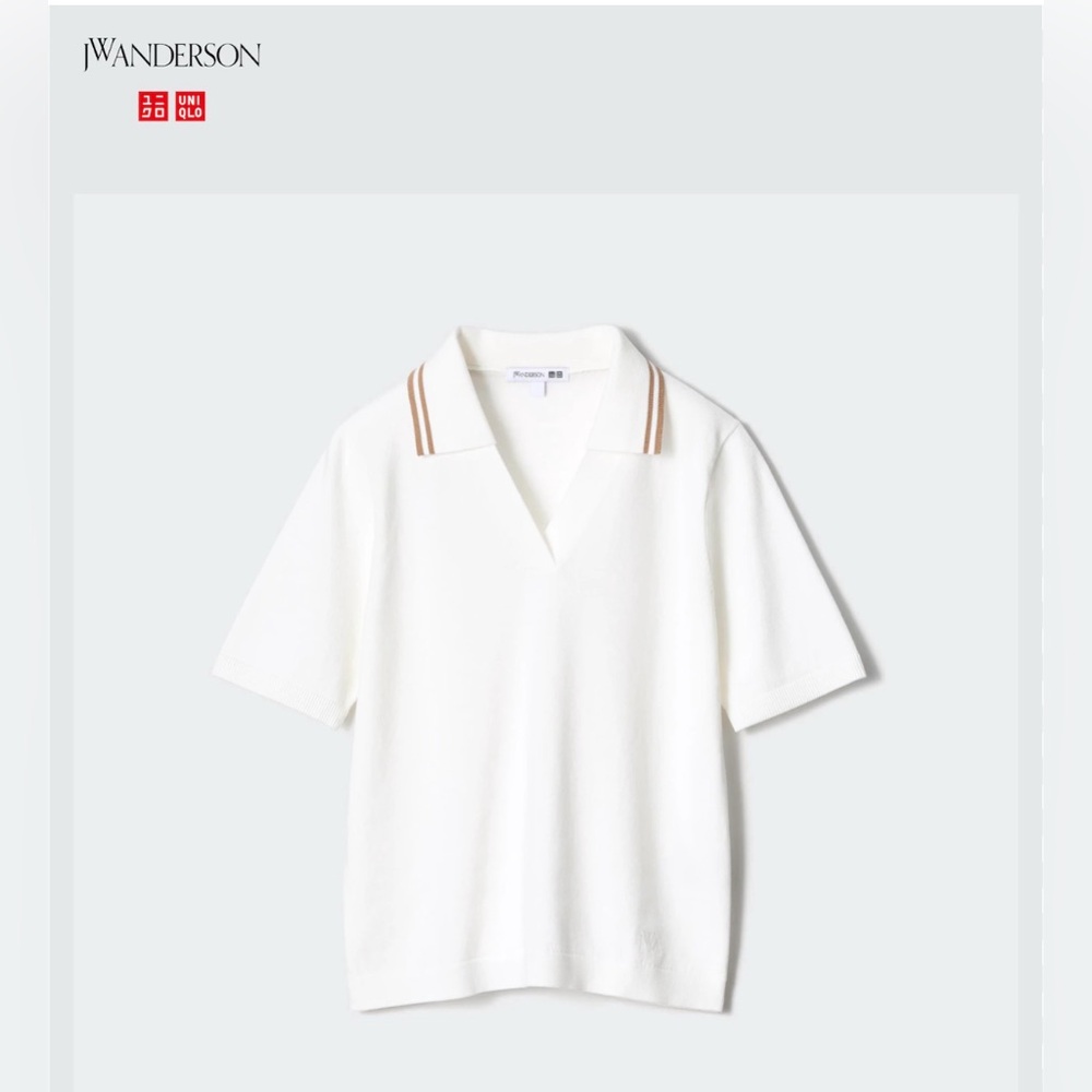 Uniqlo JW Anderson polo shirt
